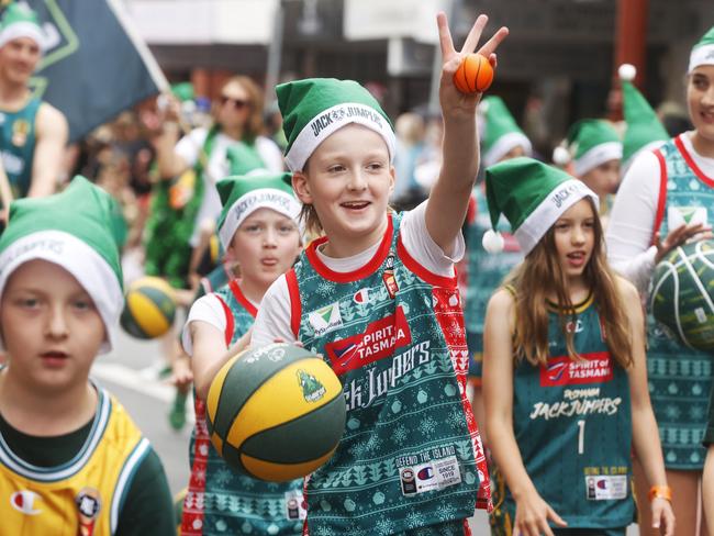 Hobart Christmas Pageant 2024. Picture: Nikki Davis-Jones