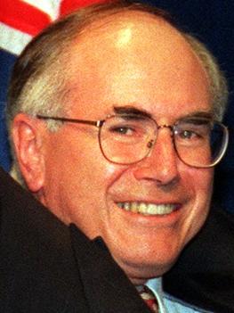 Then prime minister John Howard in 1996. Picture: Kylie Melinda Smith/Fairfax