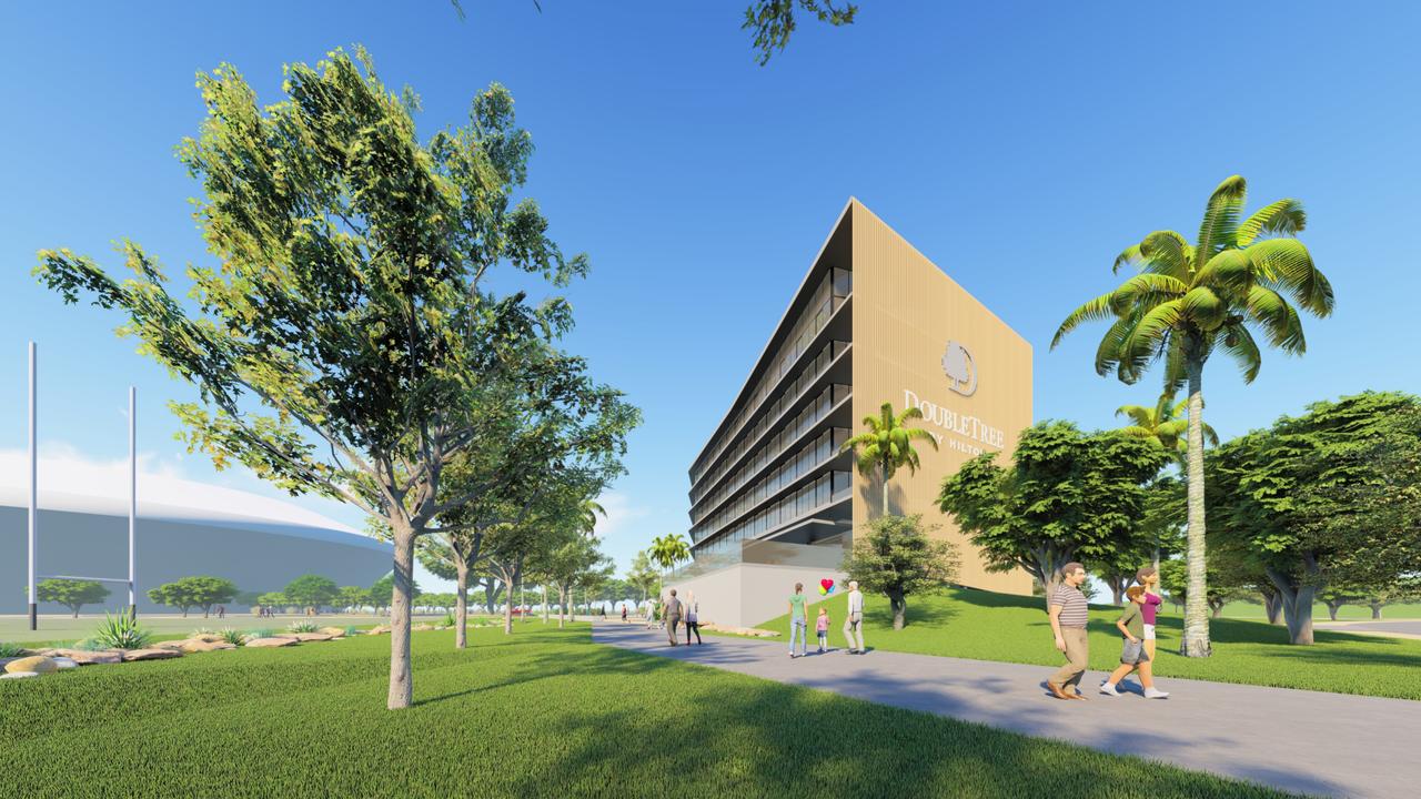 New artist impressions of Townsville's DoubleTree by Hilton project. Picture: Supplied.