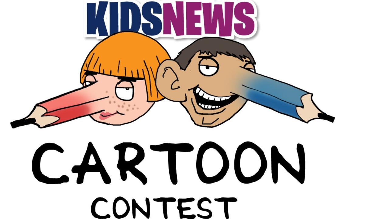 The Kids News Cartoon Contest is open until 5pm on December 3. Picture: Mark Knight