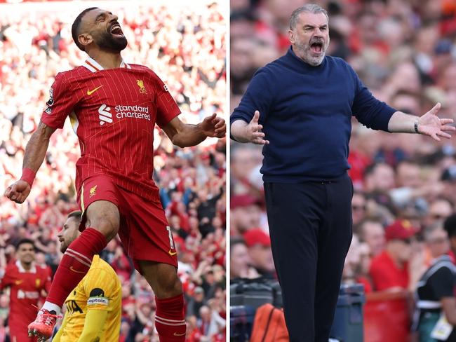 Liverpool beat Tottenham 5-1 to secure the title, and hand Ange Postecoglou unwanted history.