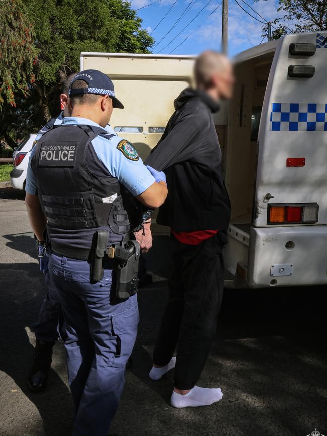 Police were called when a man was spotting slumped over in a car. Picture: NSW Police