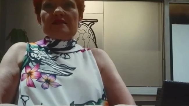 One Nation leader Pauline Hanson filmed insinuating Port Arthur was a conspiracy theory Picture: Al Jazeera