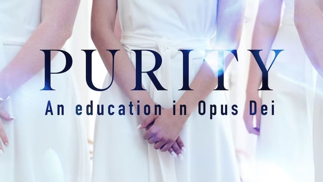 Promotional material for ABC's upcoming Four Corners investigation Purity: An education in Opus Dei.