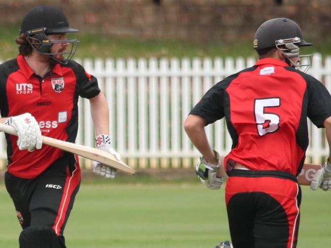 UTS North Sydney in a Premier Cricket match in Sydney. Pic: Supplied