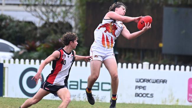 QAFL colts AFL footy between Morningside and Noosa Saturday May 25, 2024. Picture, John Gass