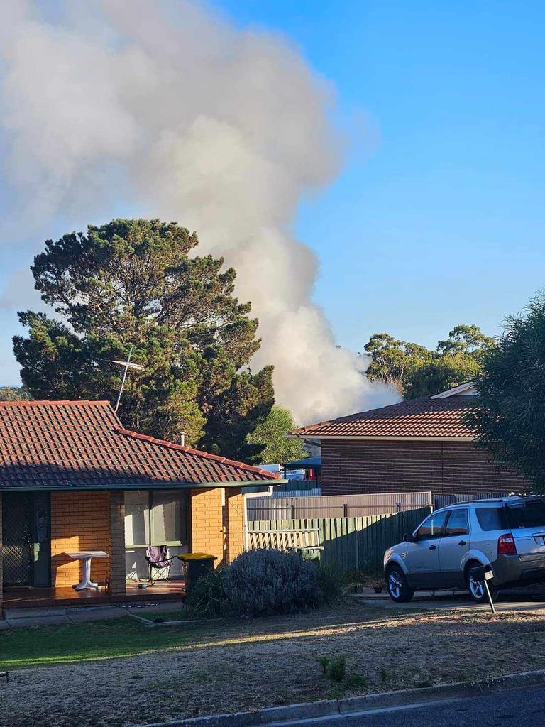 One woman has been taken to Flinders Medical Centre. Picture: Supplied