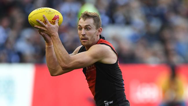 Devon Smith is in his second season at the Bombers. Picture: AAP