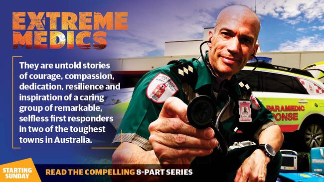 Paul Reeves is a paramedic in Alice Springs, Northern Territory.