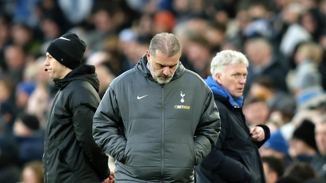 Following the loss to Everton, Tottenham are now winless in their last six Premier League matches. (Photo by Matt McNulty/Getty Images)