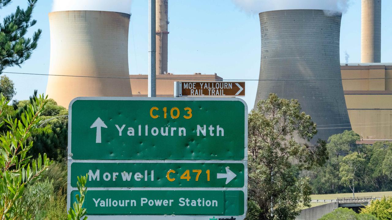 EnergyAustralia’s Yallourn power station is scheduled to cease operations in 2028. Picture: Jason Edwards