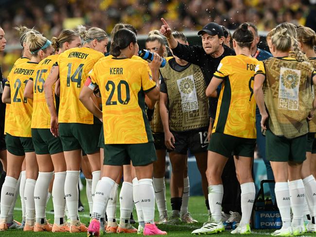 Tony Gustavsson couldn’t help showing his emotion. Picture: Bradley Kanaris/Getty Images