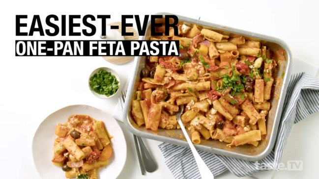 Easiest-ever one-pan feta pasta