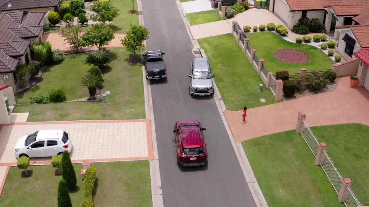 Logan City Council video advising residents to park with wheels up on narrow streets