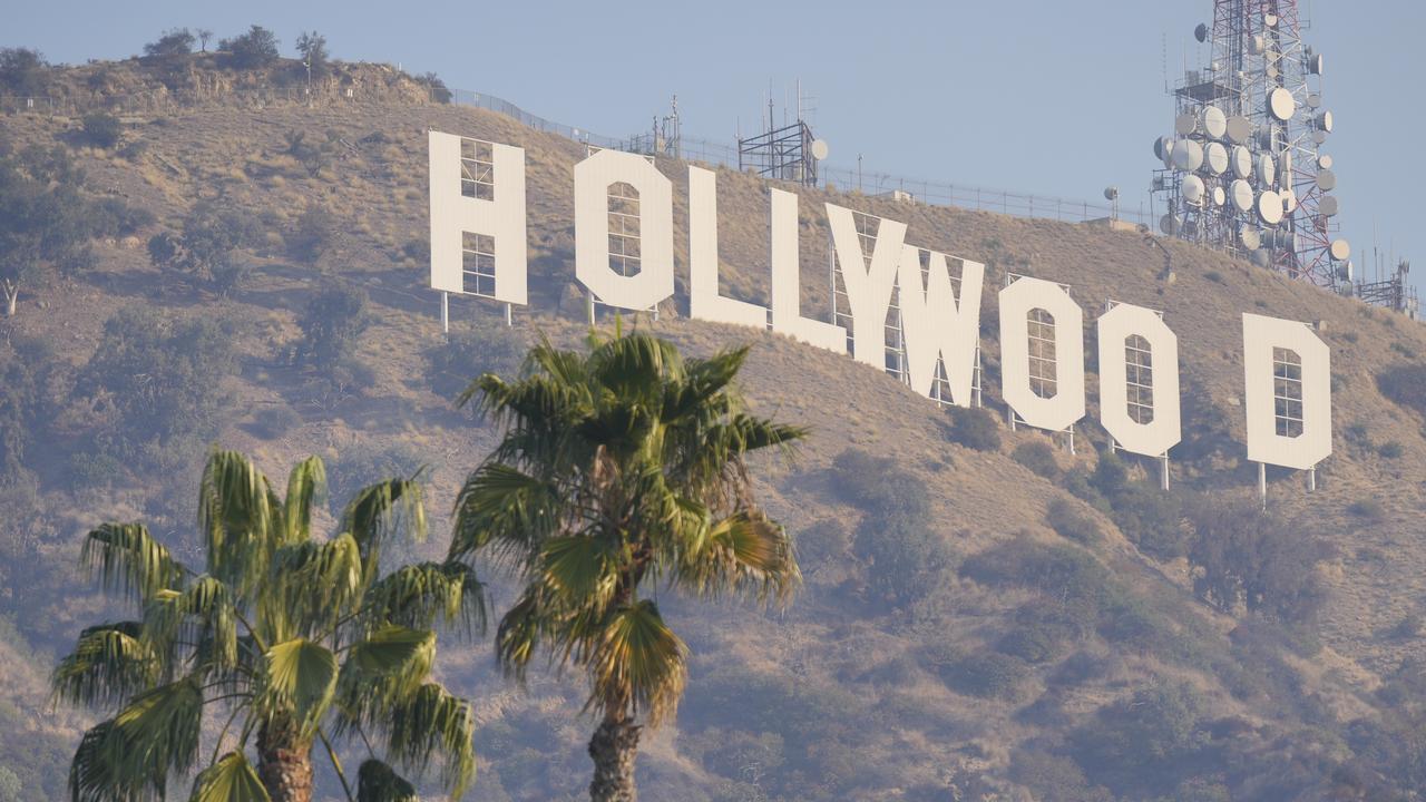 The Hollywood sign on January 9, 2025. Picture: AP Photo/Damian Dovarganes