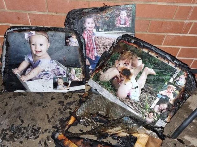 Single mum of six loses everything in fire