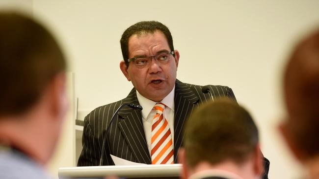 Embattled councillor Sam Aziz is at the centre of IBAC hearings. Picture: Kylie Else