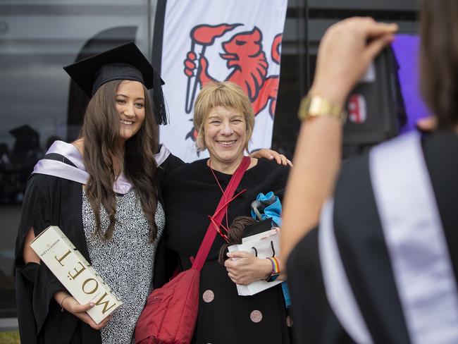 UTAS graduations. School of College of Health and Medicine Graduate Research. Picture: RICHARD JUPE