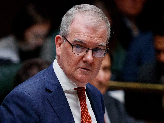 SYDNEY, AUSTRALIA - NewsWire Photos JUNE 6, 2024: Attorney General Michael Daley during question time at State Parliament on Thursday. Picture: NewsWire / Nikki Short