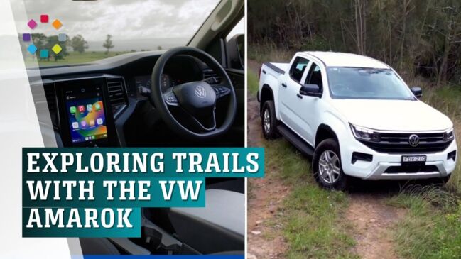 Exploring trails with the VW Amarok