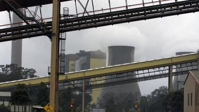 Alinta Energy’s Loy Yang B power station in the Latrobe Valley supplies 20 per cent of Victoria’s energy needs. Picture: Richard Cisar-Wright