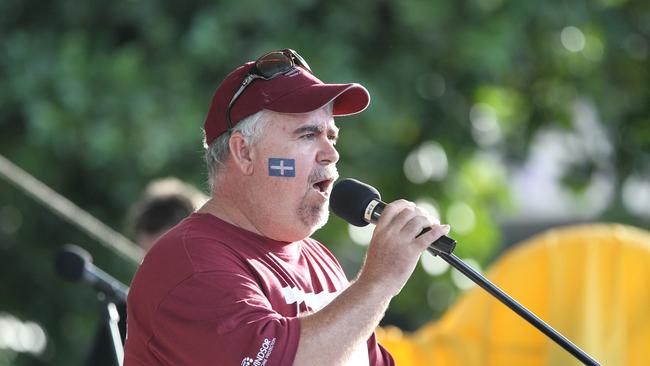 President of the Queensland Council of Unions Cairns branch Heath Mitchell. Picture: Justin Brierty