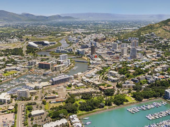 Aerial shot of Townsville. Picture: Suppplied