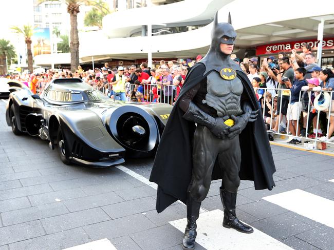 Craig Blackburn, Batmobile. Pic Mike Batterham