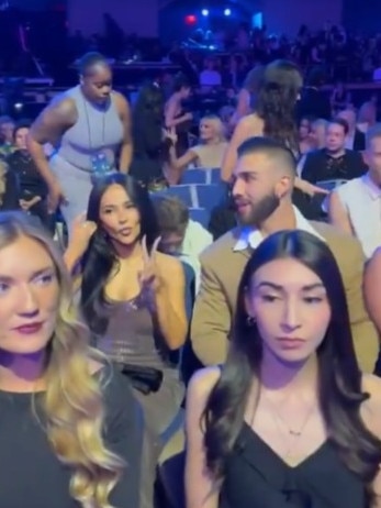 Look at all those stars in the front row!