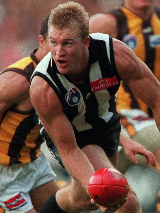 Buckley in action in 1999.