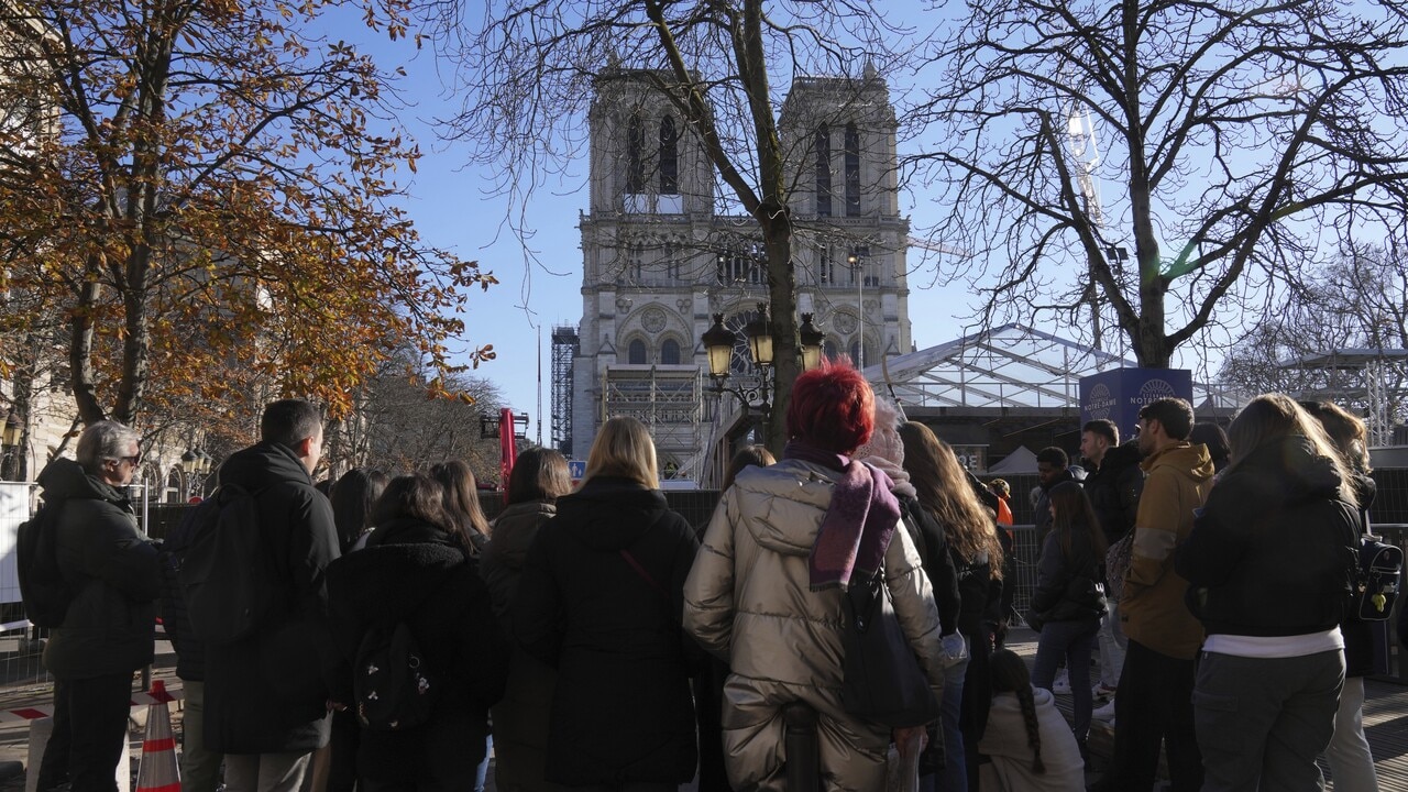 Restored interior of French landmark revealed