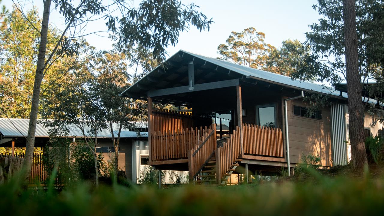 Crocodile Hunter Lodge is an accommodation offering near Australia Zoo. Picture: Supplied