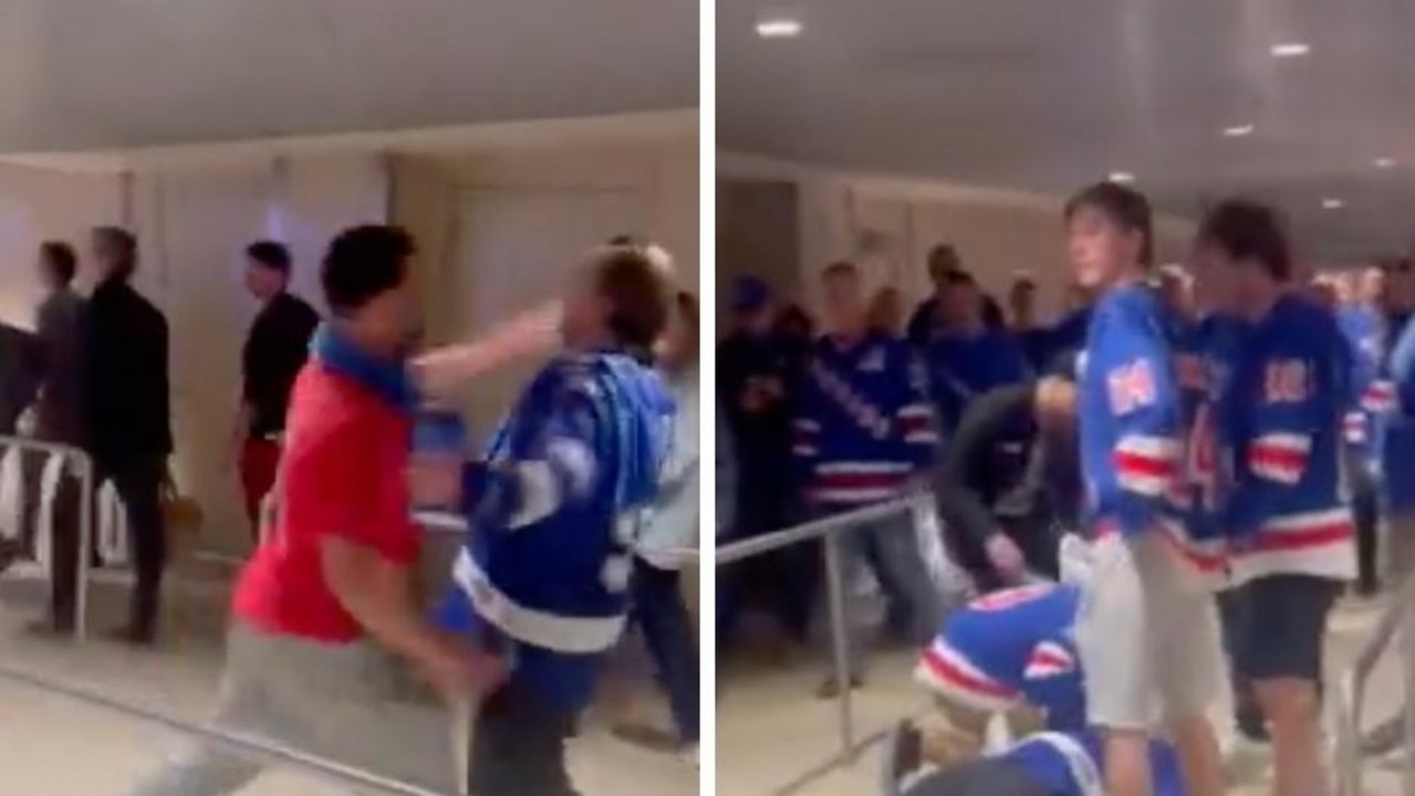 Rangers fan from Staten Island punches Lightning fan after MSG loss