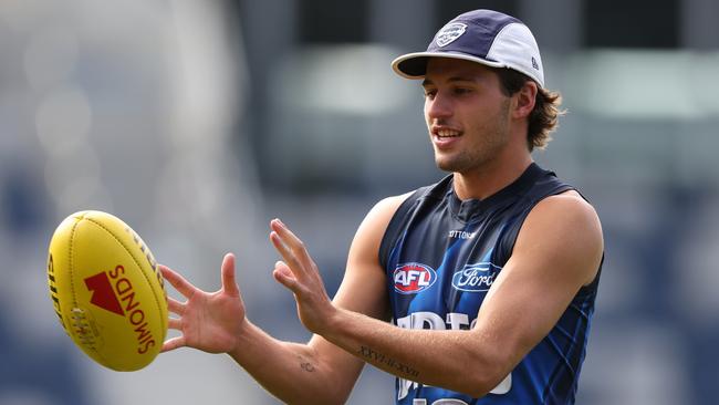 Jhye Clark is in danger of losing his spot in the Geelong team this round. Picture: Robert Cianflone/Getty Images