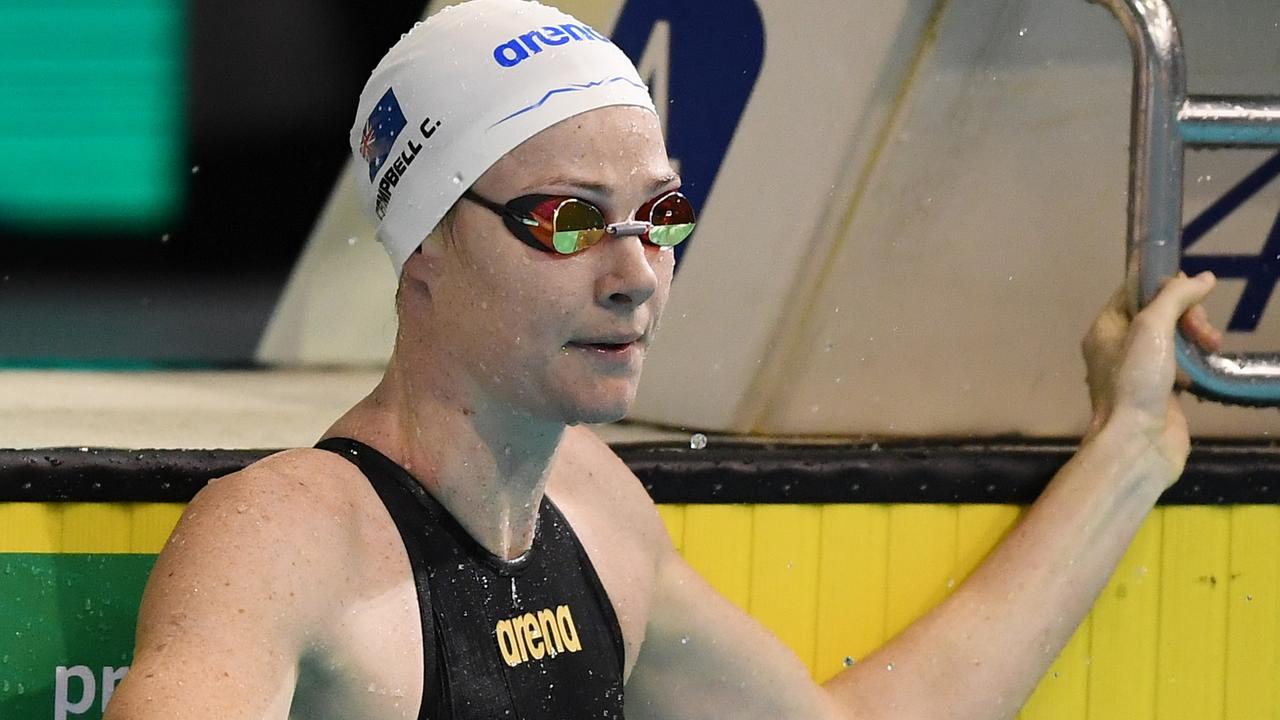 Cate Campbell was beaten by Emma McKeon in a surprise result at the Australian Olympic swimming trials. (Photo by Mark Brake/Getty Images)