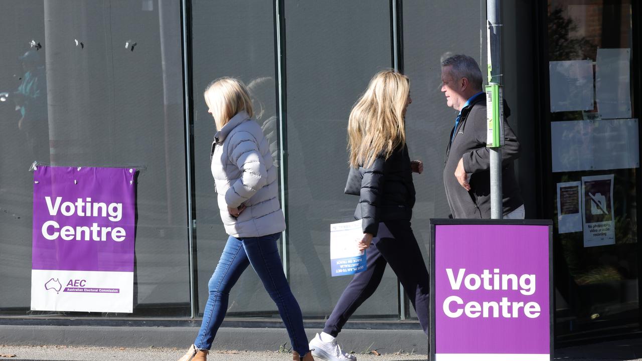 The secure container was found at the home of a temporary AEC worker. It has not explained how the ballots ended up there. Picture: NewsWire/ David Crosling