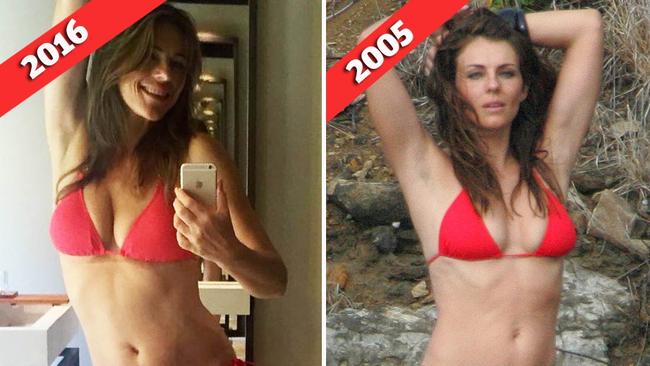 Elizabeth Hurley Shows Off Her Stunning Bikini Body at 51