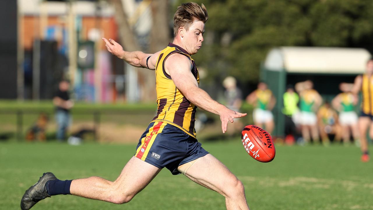 Josh Wills has shone across half-back for Yarraville-Seddon. Picture: Local Legends Photography
