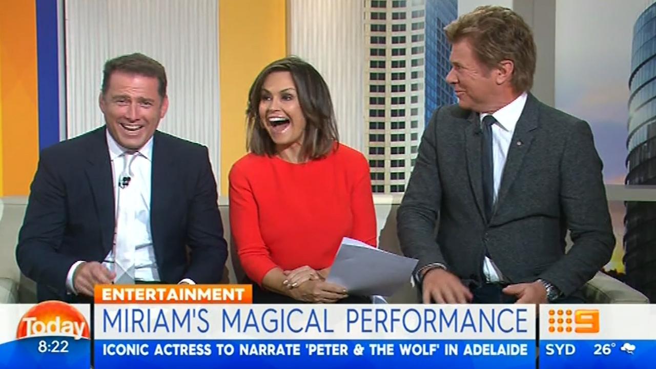 Miriam Margolyes awkwardly tells Richard Wilkins she never used to like him