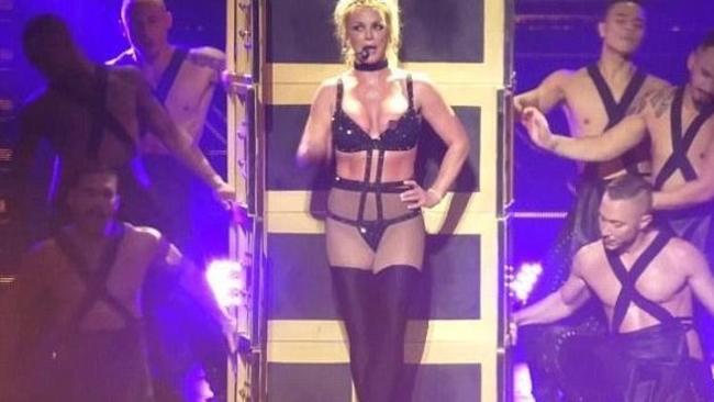 Britney Spears has X-rated wardrobe malfunction as her BOOB falls out  during live performance - Irish Mirror Online