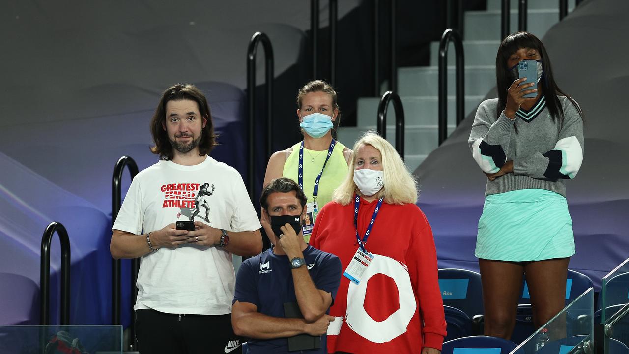 Serena Williams’ husband Alexis Ohanian was at it again on Tuesday night.