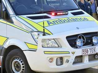 A woman has been taken to hospital following a crash in Maryborough earlier today. Picture: Bev Lacey