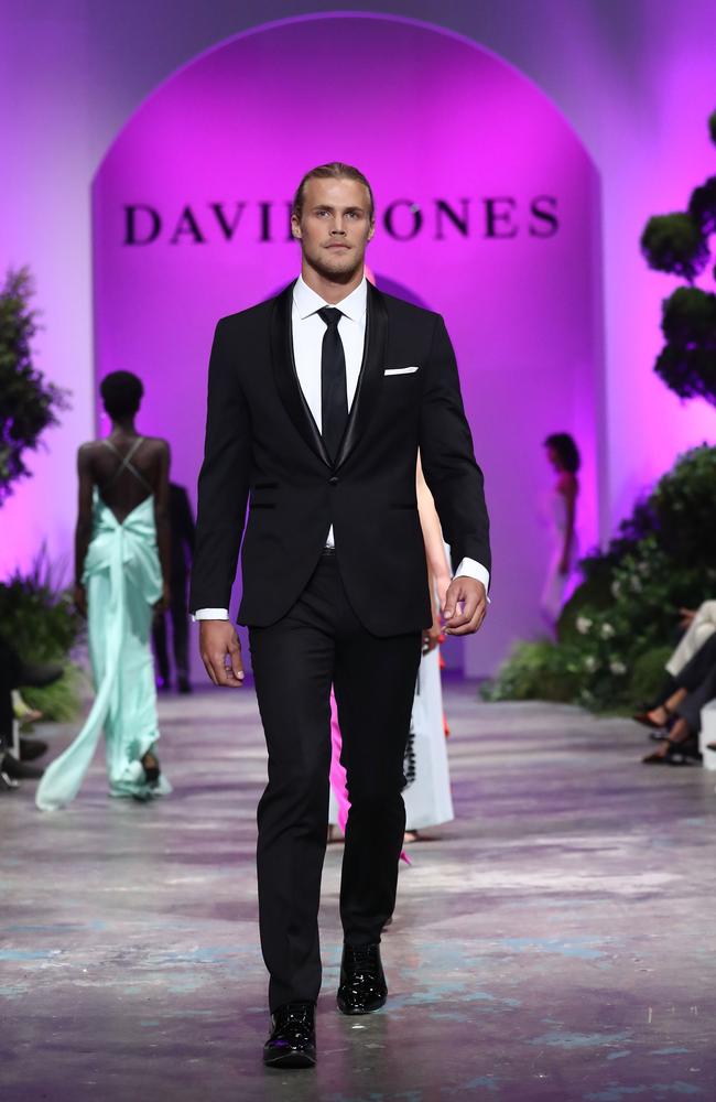 Jett Kenny during the David Jones launch in Sydney. Picture: Mark Metcalfe/Getty Images