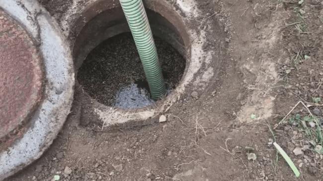 Kidsafe Victoria CEO Melanie Courtney is calling for mandatory screens to be installed on all septic tanks. Source: 9News