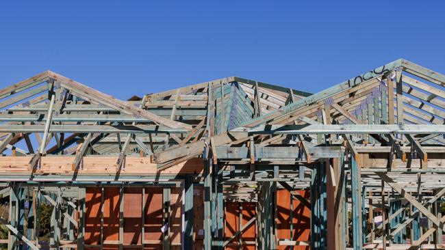 Material costs on the front end of construction like timber frames have begun to soften.