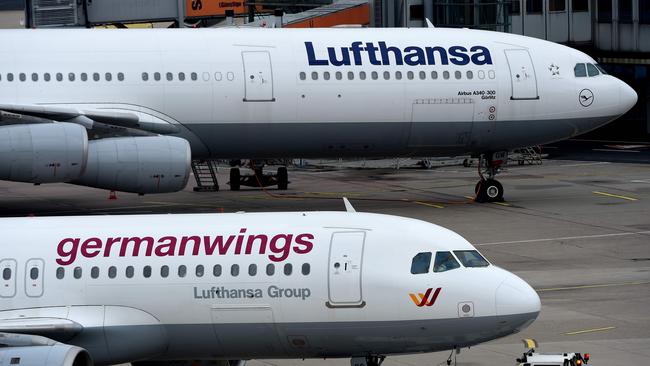 Airbus aircraft at a German airport. Picture: AFP