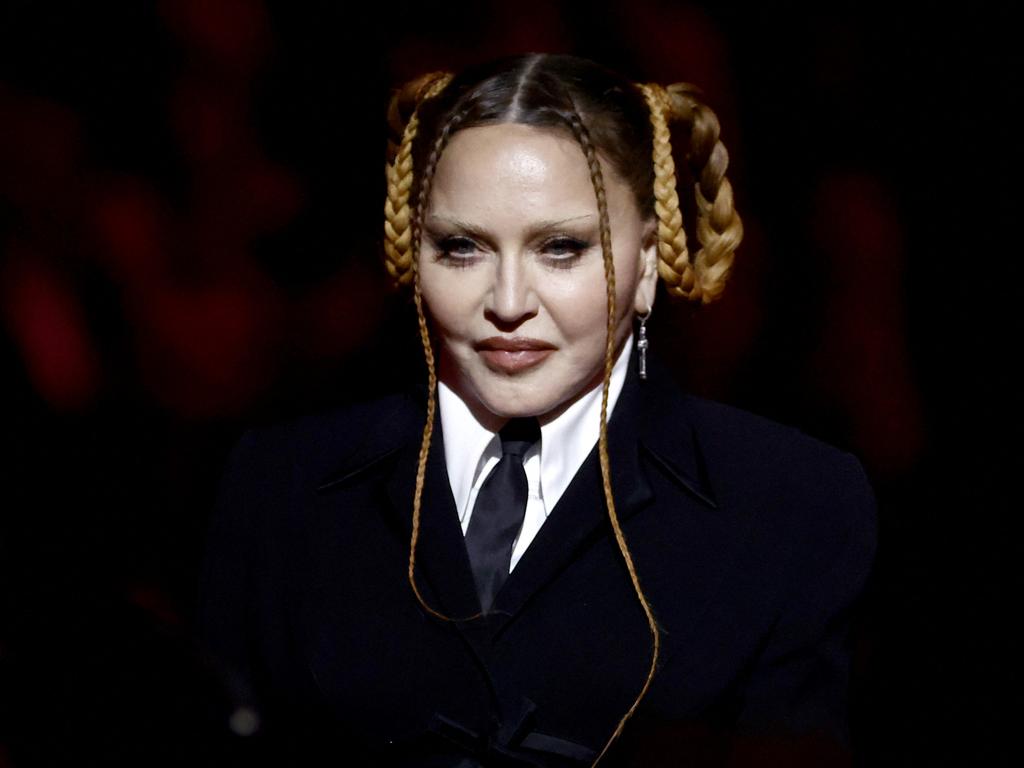 Madonna’s new look has stirred a social media frenzy. Picture: Frazer Harrison/Getty Images/AFP