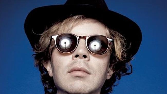 Feeling joyful ... Beck says he was going to put out an album in 2009 of “more affirmativ