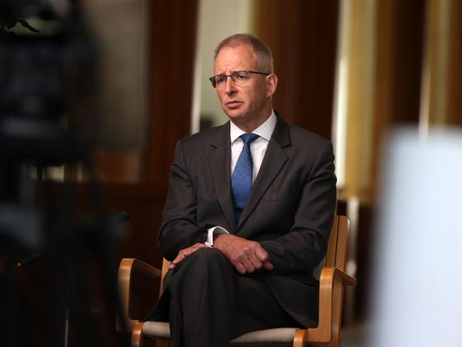 Arts Minister Paul Fletcher in Parliament House in Canberra. Picture: NCA NewsWire / Gary Ramage