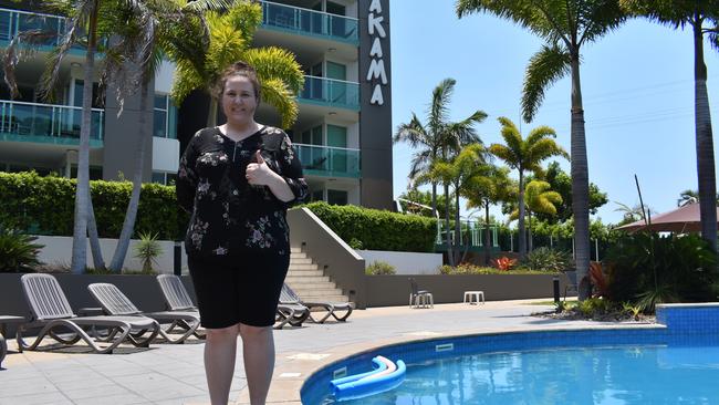 Dana Baggett from the Akama Resort in Urangan. Photo: Stuart Fast